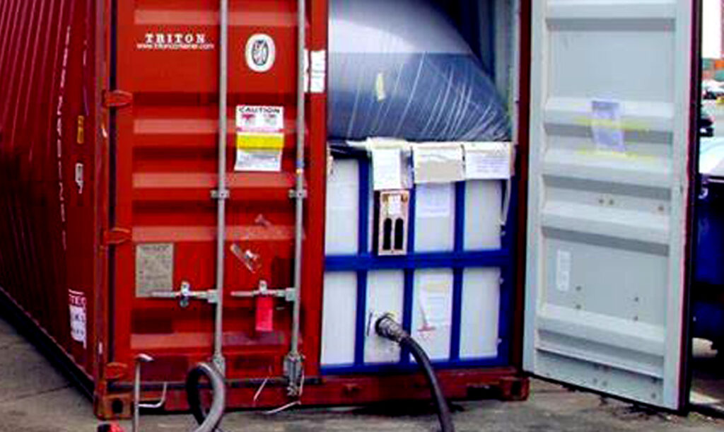 Πλήρωση flexi tank